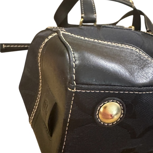 Coach Hampton Signature Stripe Satchel — 2007 - Picture 8 of 12